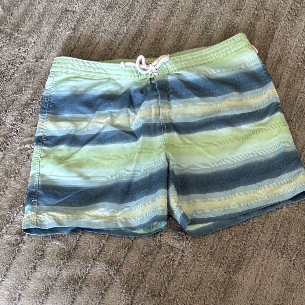 Original Penguin Multicolor Striped Swim Shorts